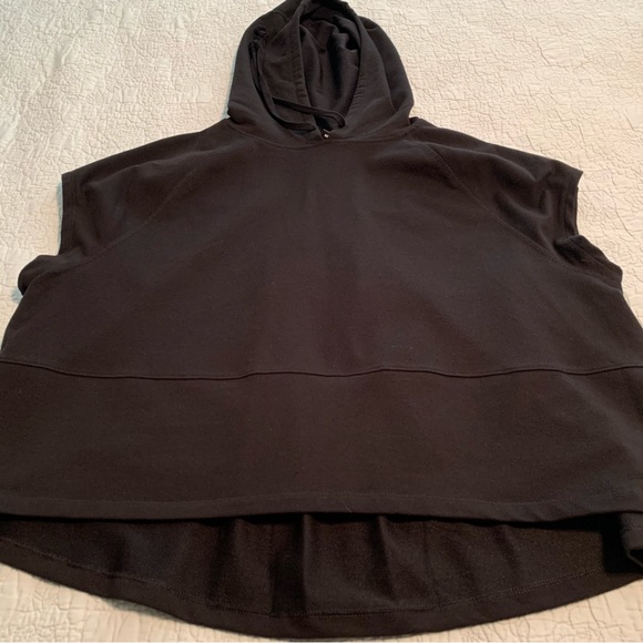 NWT. Avia Black Cropped Hoodie - XL 16-18 - Picture 6 of 12